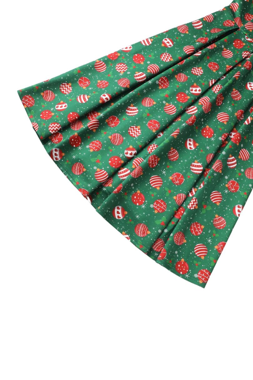 Lily Green Bauble Off Shoulder Dress  Shop now at Kitty Darling
