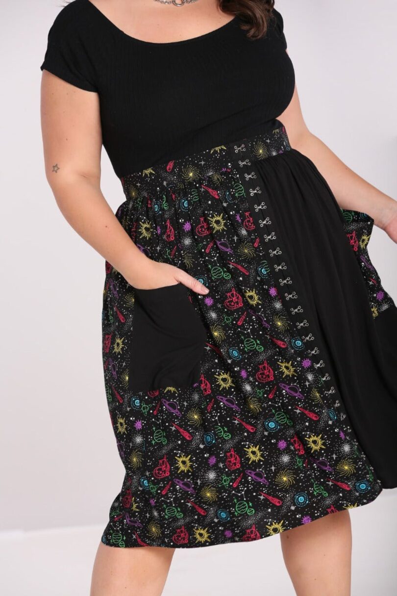 Andromeda Mid Skirt  Shop now at Kitty Darling