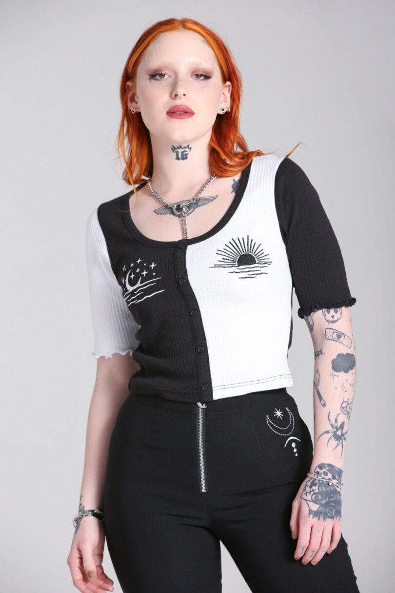 Dark Light Top  Shop now at Kitty Darling