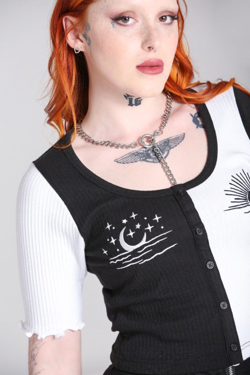 Dark Light Top  Shop now at Kitty Darling