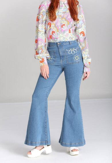 Flower Power Jeans – New In | Kitty Darling