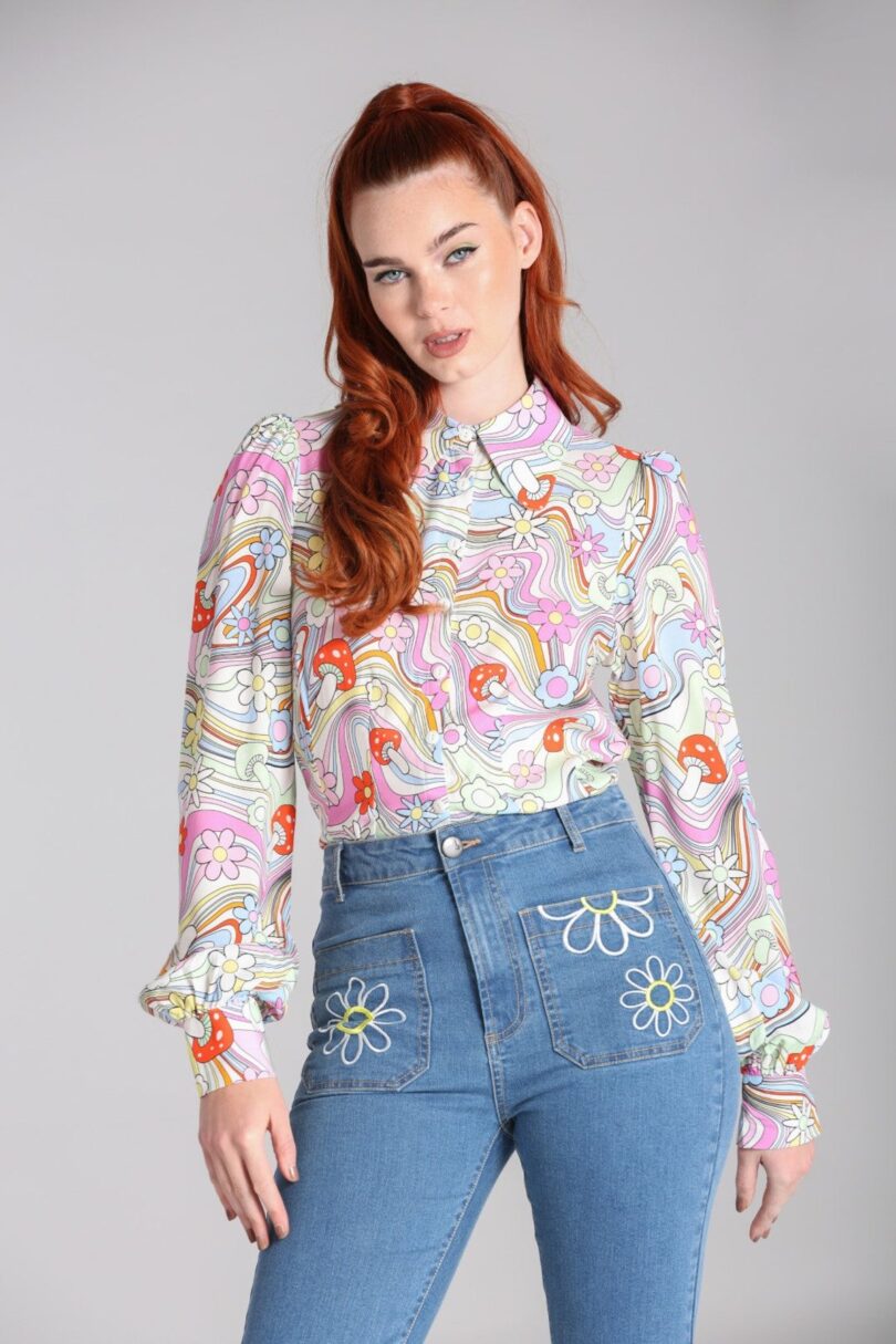 Happy Daze Blouse  Shop now at Kitty Darling