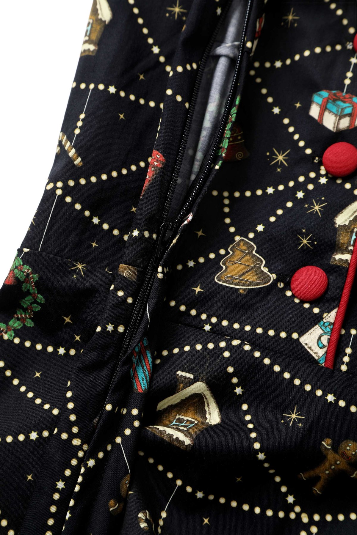 Mabel Christmas Ornament Shirt Dress Mabel Christmas Ornament Shirt Dress  Shop now at Kitty Darling