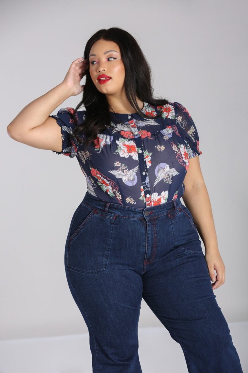 Misa Blouse  Shop now at Kitty Darling