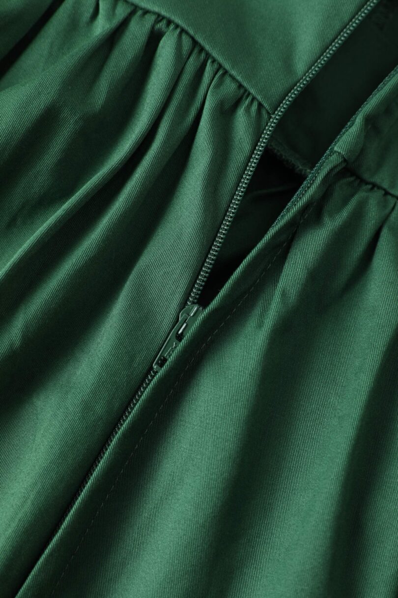 Ruth Emerald Green Swing Dress  Shop now at Kitty Darling