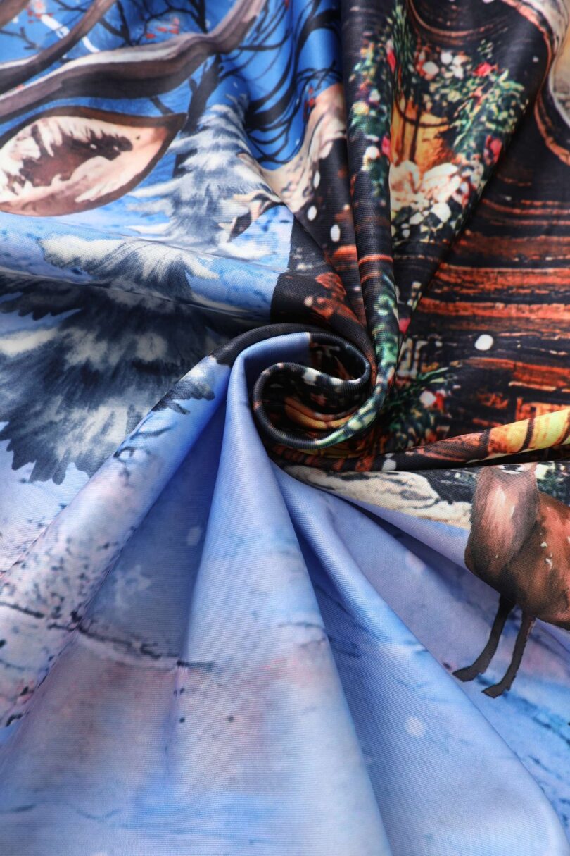Scarlette Blue Reindeer Christmas Swing Dress  Shop now at Kitty Darling