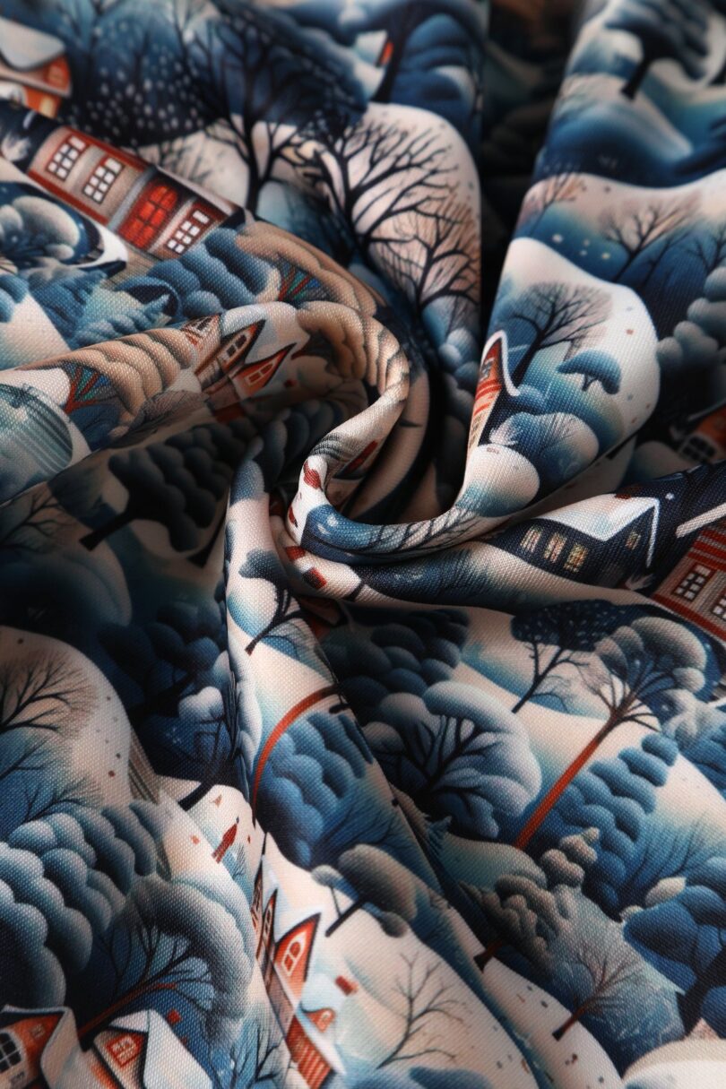 Scarlette Blue Winter Village Dress  Shop now at Kitty Darling