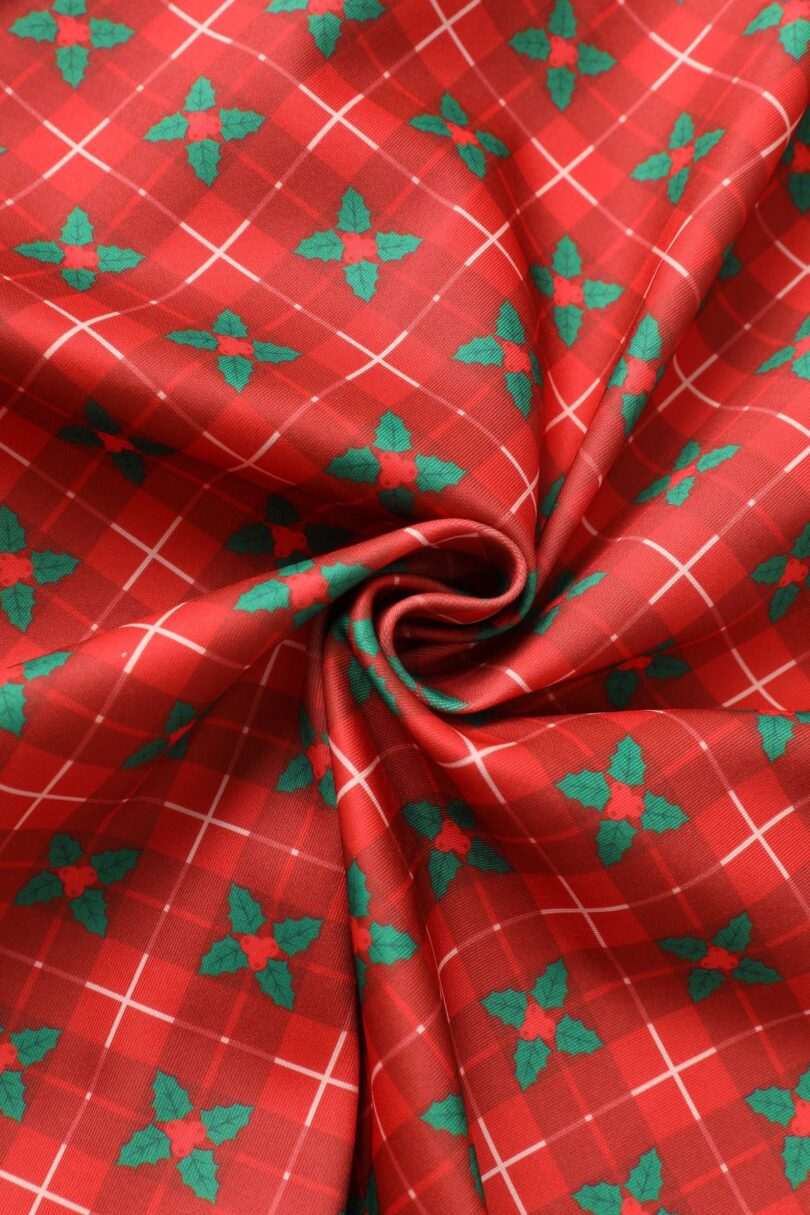 Scarlette Mistletoe Plaid Midi Dress  Shop now at Kitty Darling