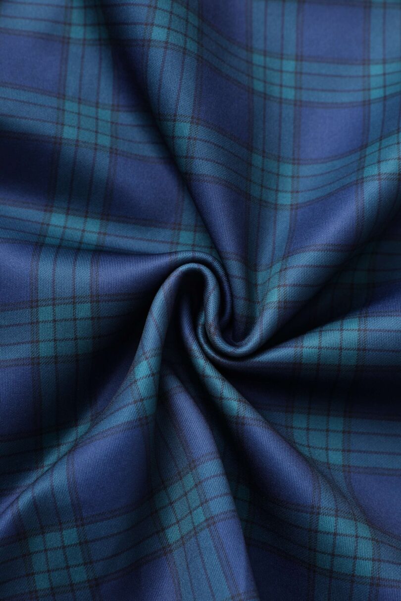 Scarlette Navy Check Swing Dress  Shop now at Kitty Darling