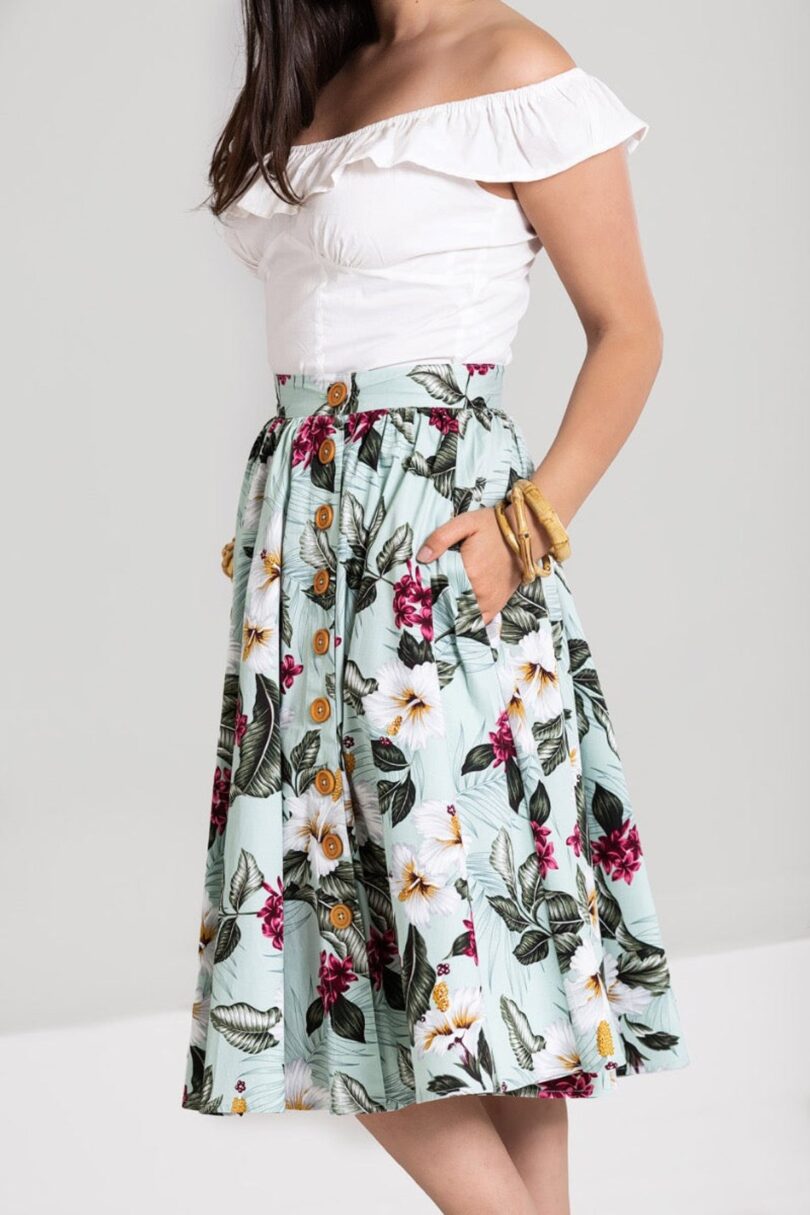 Tahiti Skirt  Shop now at Kitty Darling