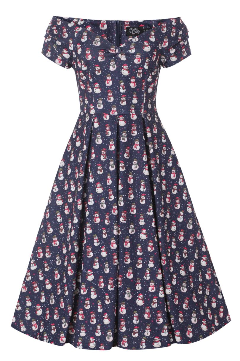 Lily Purple Off Shoulder Polka Dot Print Christmas Dress  Shop now at Kitty Darling