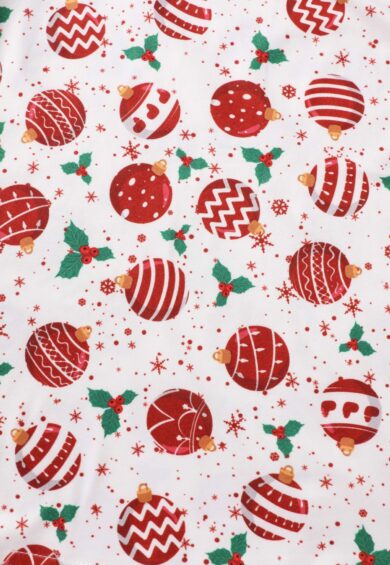 Billie Red Bauble Long Sleeved Dress – New In | Kitty Darling