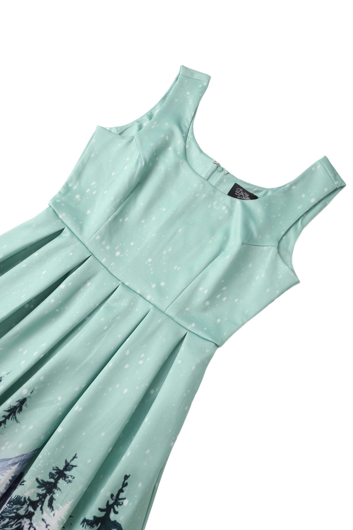 Amanda Alpine Forest Flared Dress Amanda Alpine Forest Flared Dress  Shop now at Kitty Darling