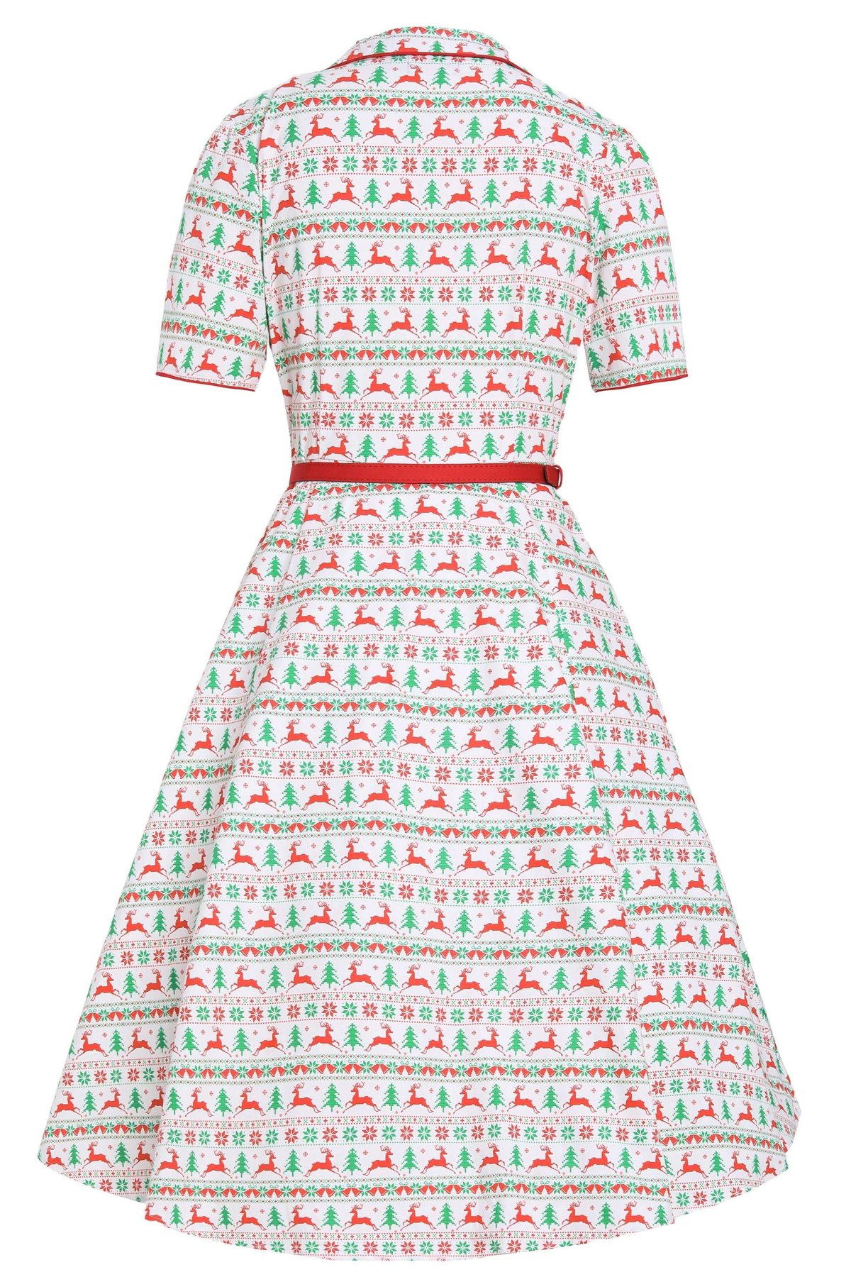 Mabel Christmas Reindeer Shirt Dress Mabel Christmas Reindeer Shirt Dress  Shop now at Kitty Darling