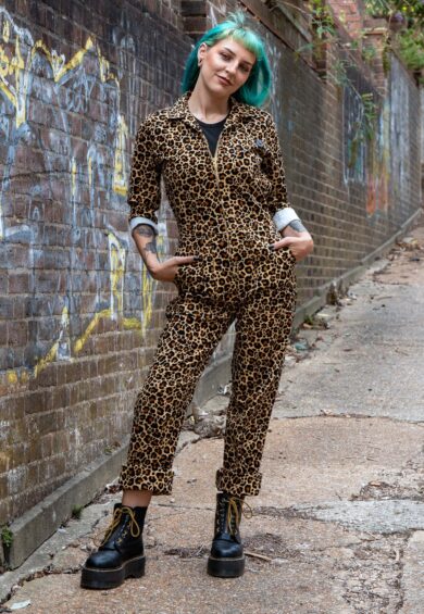 Classic Leopard Print Boiler Suit – Boiler Suit | Kitty Darling