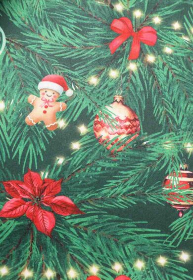 Aisley Green Christmas Trees Pleated Midi Skirt – Dresses | Kitty Darling