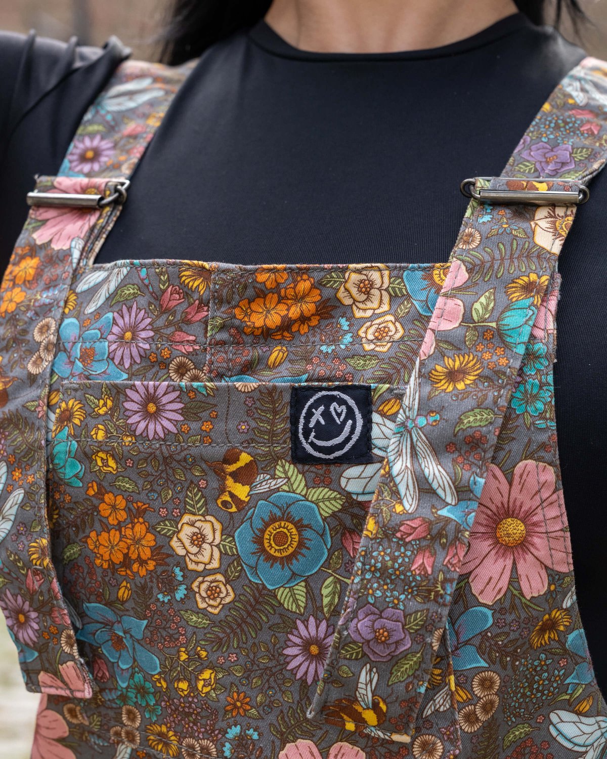 Cottagecore Stretch Twill Dungarees Cottagecore Stretch Twill Dungarees Shop now at Kitty Darling