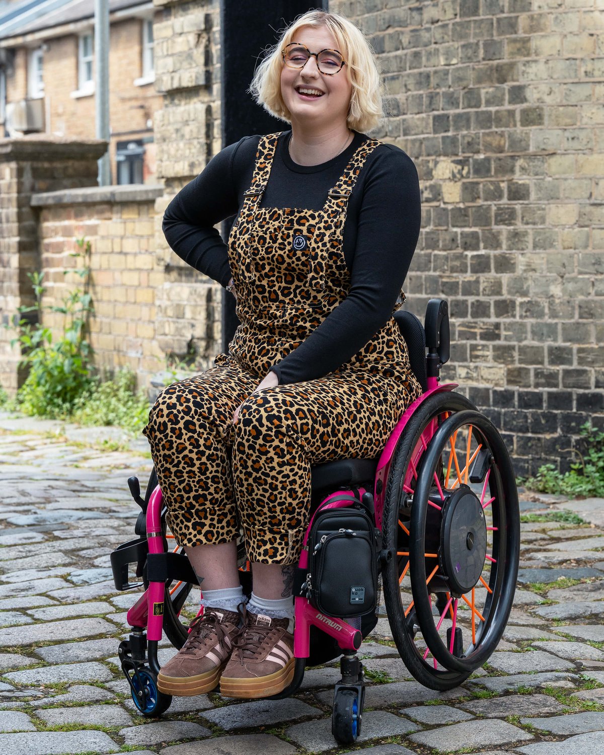 Classic Leopard Print Stretch Dungarees Classic Leopard Print Stretch Dungarees Shop now at Kitty Darling