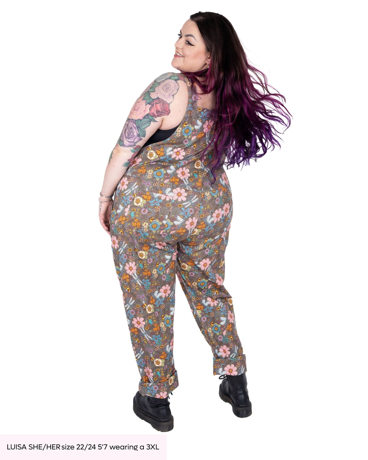 Cottagecore Stretch Twill Dungarees Cottagecore Stretch Twill Dungarees Shop now at Kitty Darling