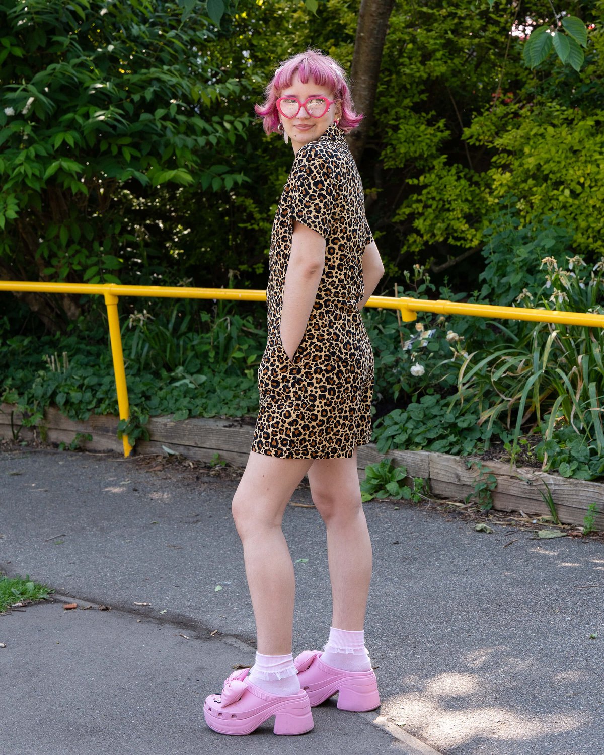 Classic Leopard Playsuit Classic Leopard Playsuit Shop now at Kitty Darling