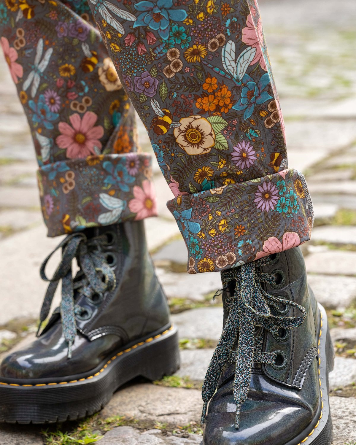 Cottagecore Stretch Twill Dungarees Cottagecore Stretch Twill Dungarees Shop now at Kitty Darling