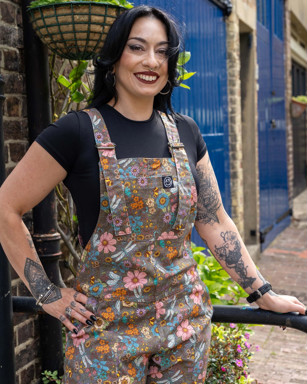 Cottagecore Stretch Twill Dungarees Cottagecore Stretch Twill Dungarees Shop now at Kitty Darling