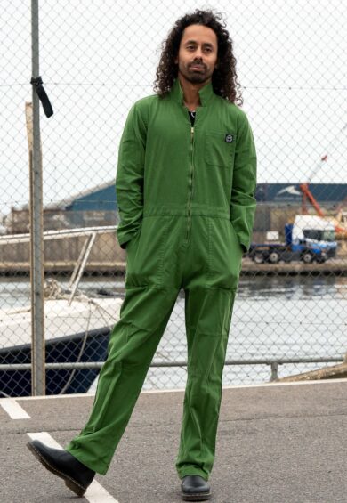 Forest Green Stretch Boiler Suit – Boiler Suit | Kitty Darling