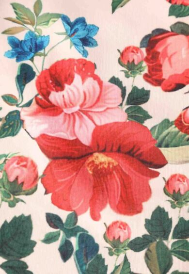 Amanda Flared Cream Victorian Floral Pleated Celebration Dress – New In | Kitty Darling