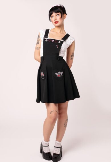 Cupid Pinafore Dress – Dresses | Kitty Darling