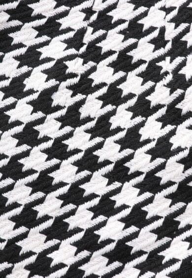 Sabrina Monochrome Dogtooth Shrug – Cape | Kitty Darling