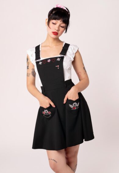 Cupid Pinafore Dress – Dresses | Kitty Darling