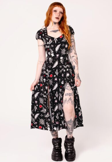 Leah Midi Dress – Dresses | Kitty Darling