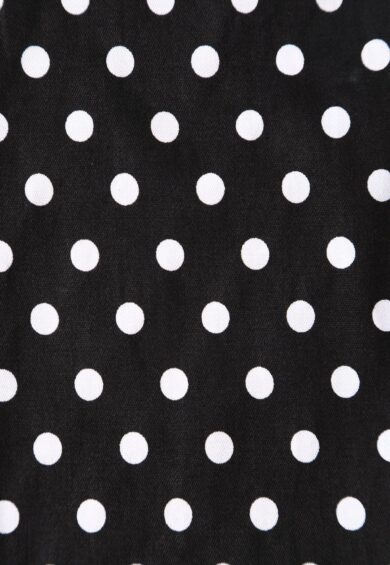 Sabrina Black Vintage White Polka Dot Print Comfy Cape Shrug – Cape | Kitty Darling