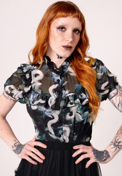 Serpent Blouse – Shirts and Blouses | Kitty Darling