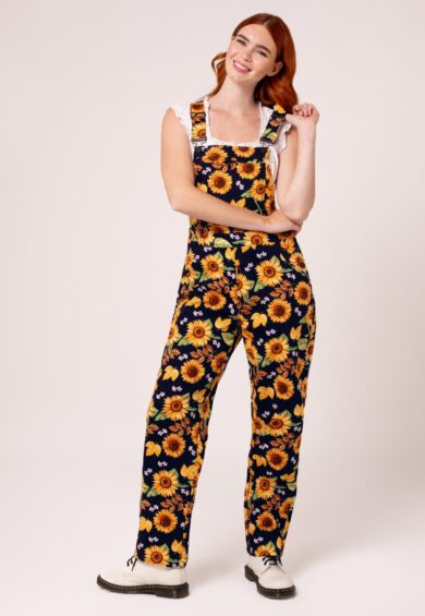 Sunflower Dungarees – Uncategorised | Kitty Darling