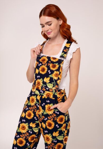 Sunflower Dungarees – Uncategorised | Kitty Darling