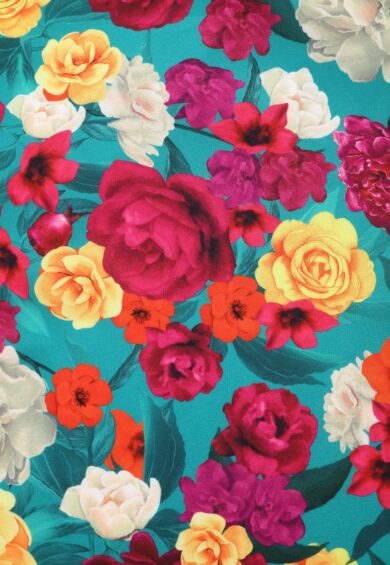 Scarlette Green Garden Blossom Swing Dress – Dresses | Kitty Darling