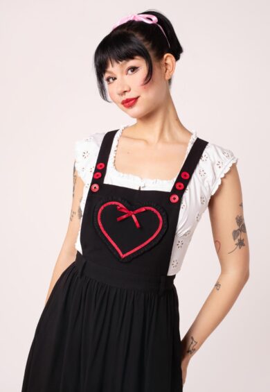 Lucie Pinafore Dress – Dresses | Kitty Darling