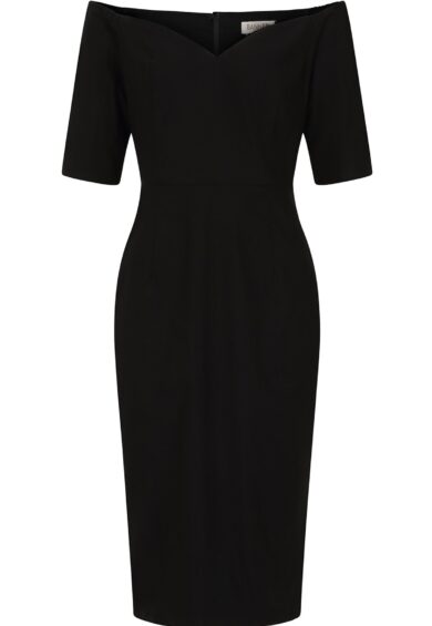 Black Amalia pencil dress – Dress | Kitty Darling