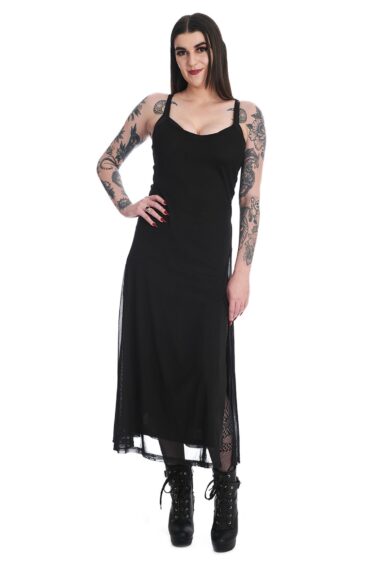 Black ARAXIEL MESH DRESS – New In | Kitty Darling