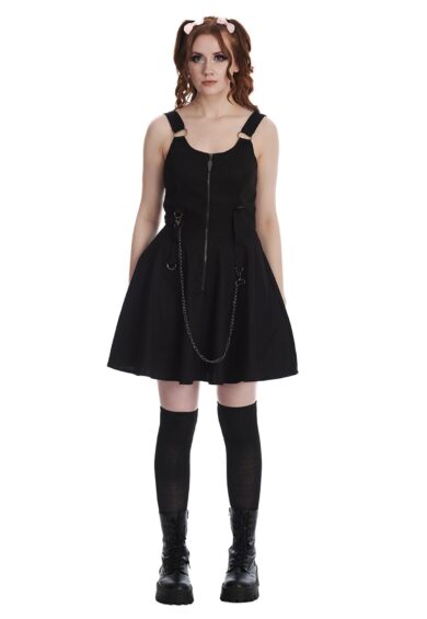 Black BLAIR CHAIN DETAILS DRESS – New In | Kitty Darling