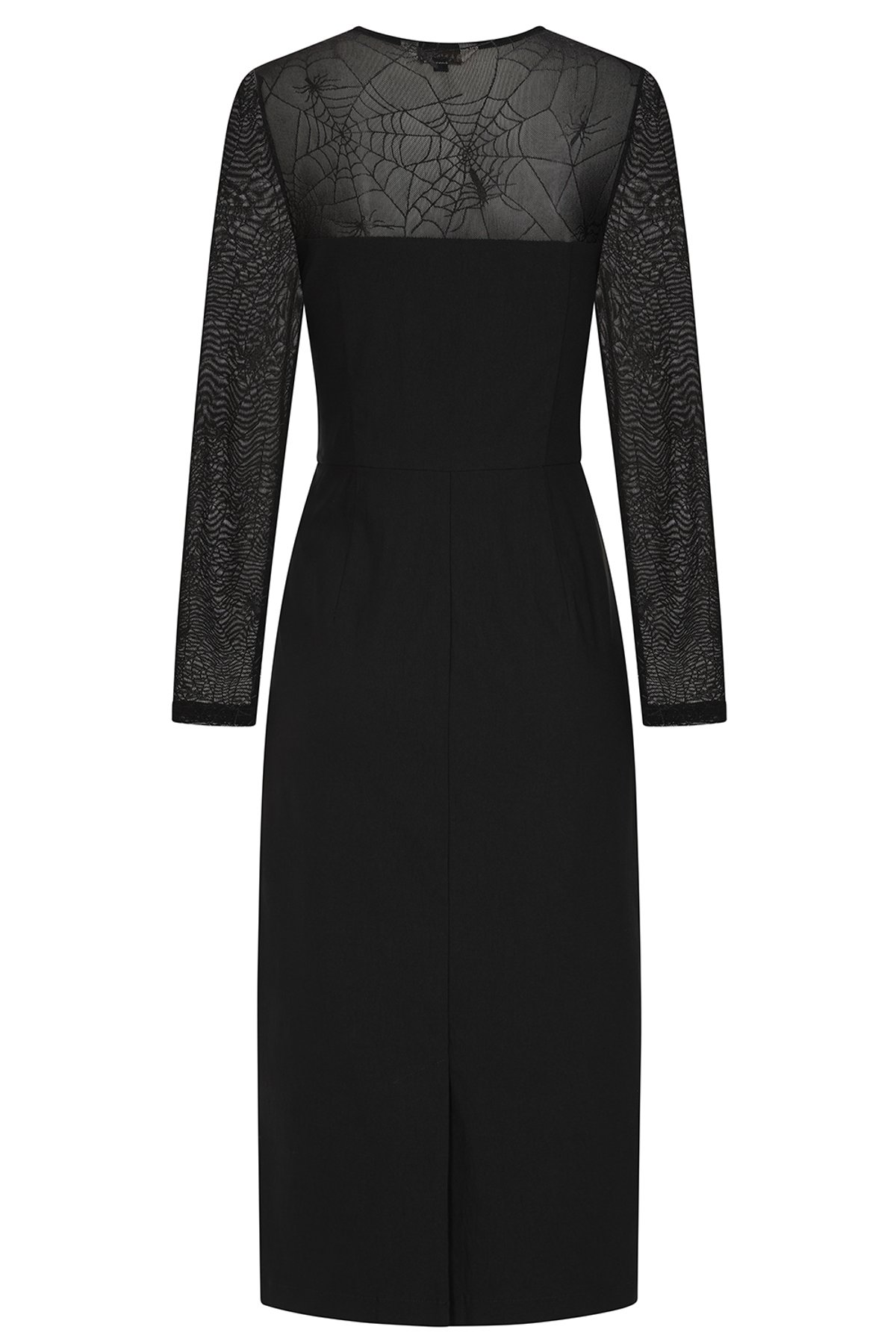 Black Elvira spiderweb dress 2 Black Elvira spiderweb dress - Image 2