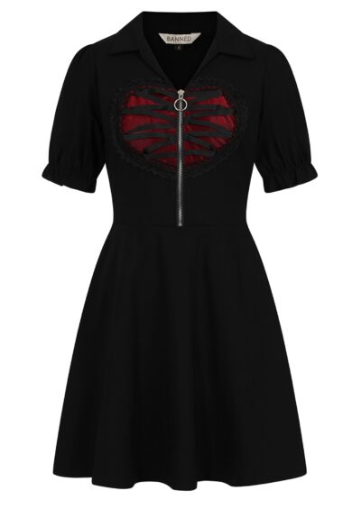 Black ELYSIA DRESS – New In | Kitty Darling