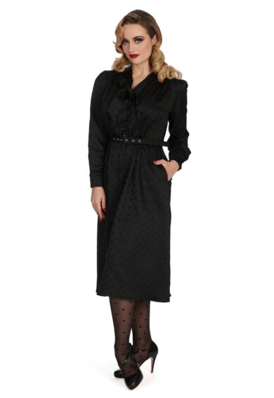 Black HALF MOON DRESS – New In | Kitty Darling