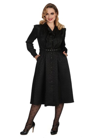 Black HALF MOON DRESS – New In | Kitty Darling