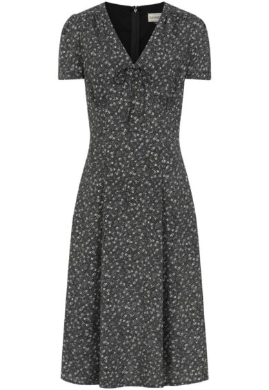 Black JOSEPHINE DITZY FLOWER DRESS – New In | Kitty Darling