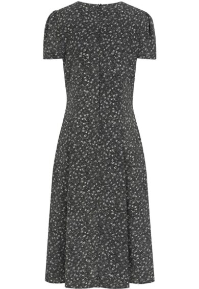 Black JOSEPHINE DITZY FLOWER DRESS – New In | Kitty Darling
