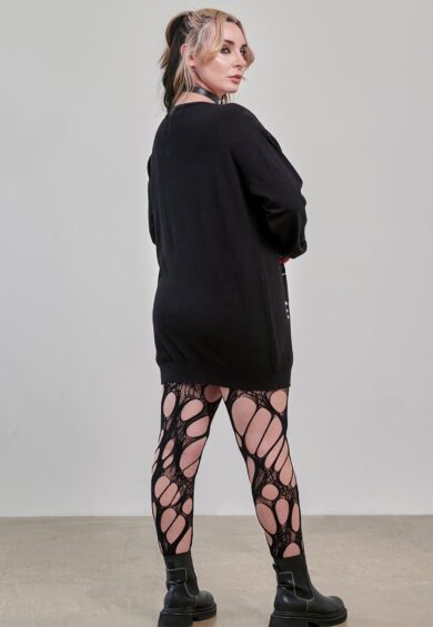 Black PANIC PURRFECT JUMPER – Dress | Kitty Darling