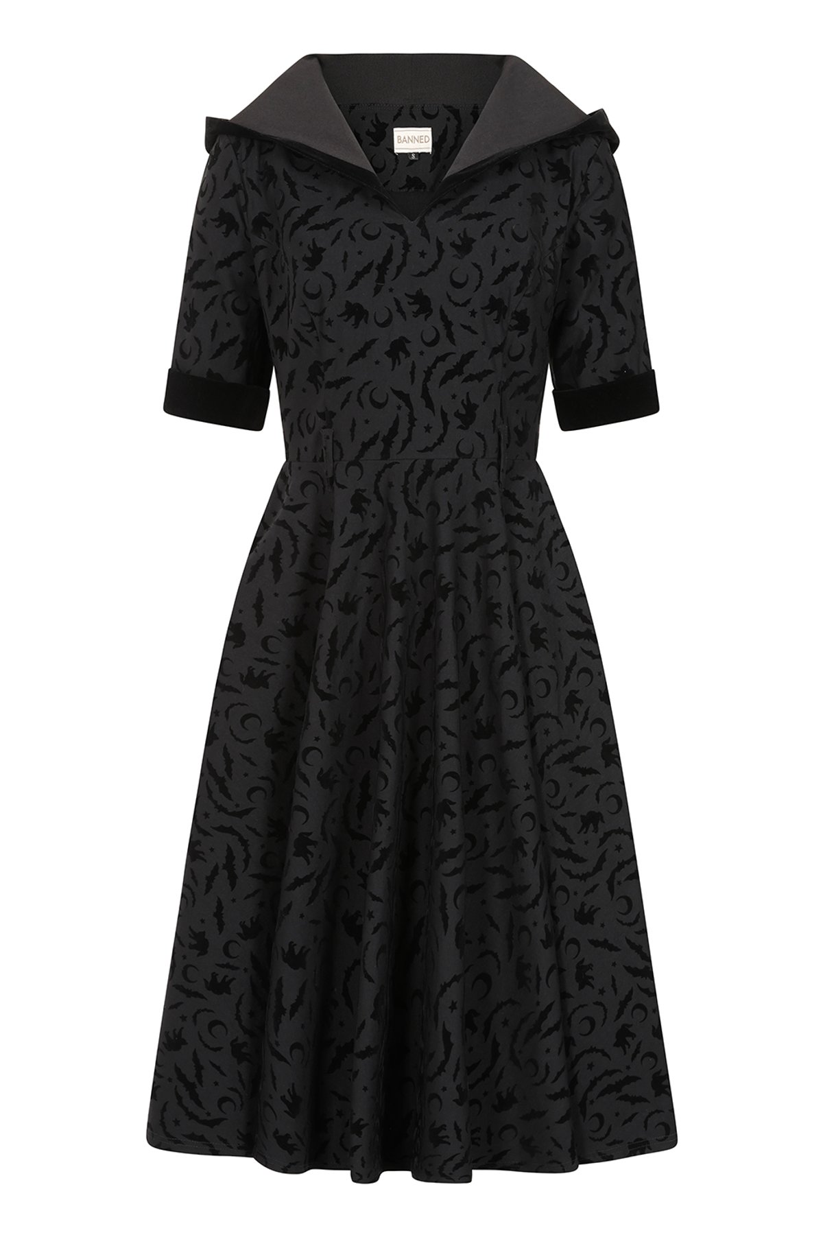 Black Tara Halloween night hooded dress 1 Black Tara Halloween night hooded dress