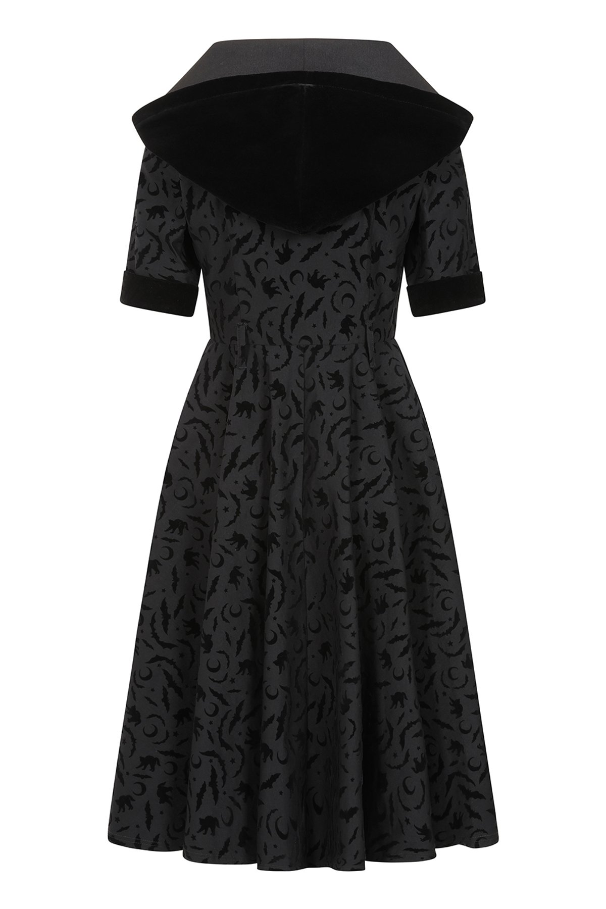 Black Tara Halloween night hooded dress 2 Black Tara Halloween night hooded dress - Image 2